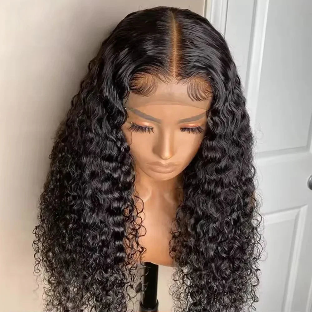 Jerry Curly Lace Front Human Hair Wig