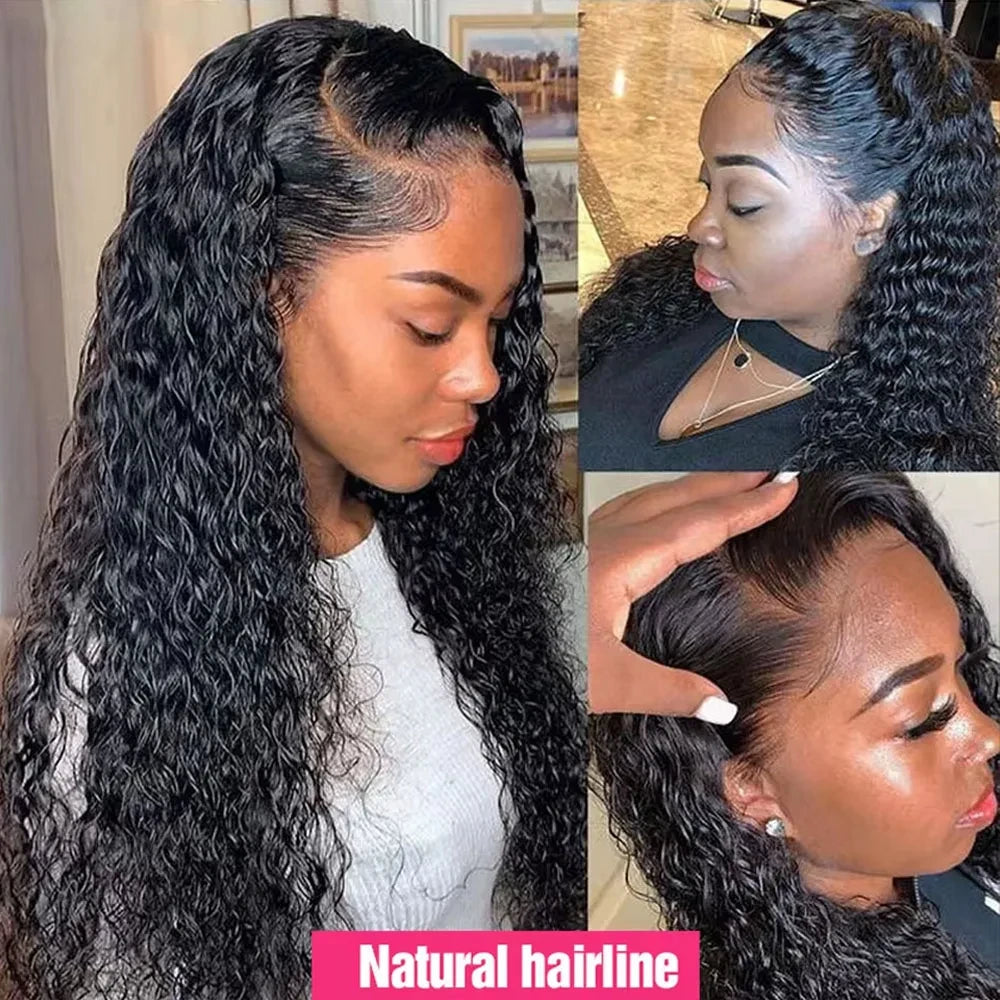 Jerry Curly Lace Front Human Hair Wig