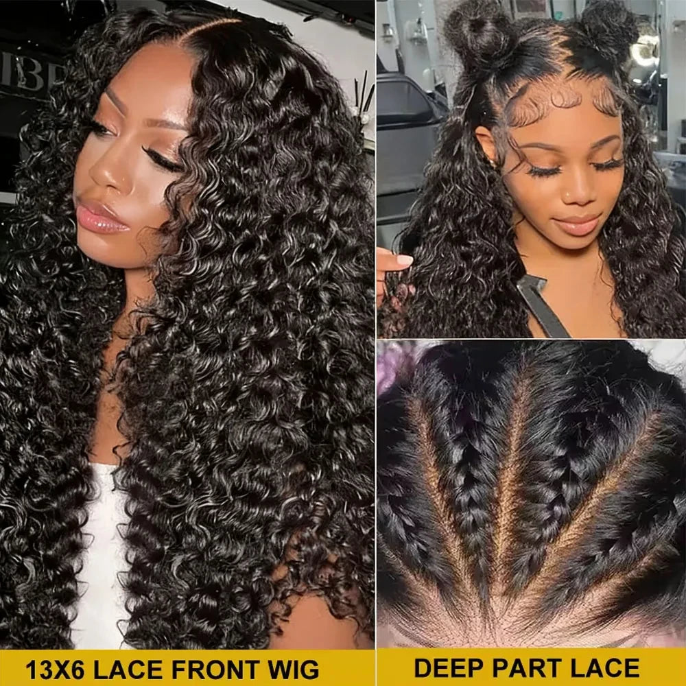Jerry Curly Lace Front Human Hair Wig