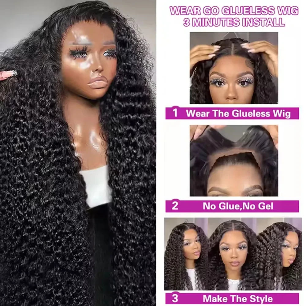 Jerry Curly Lace Front Human Hair Wig