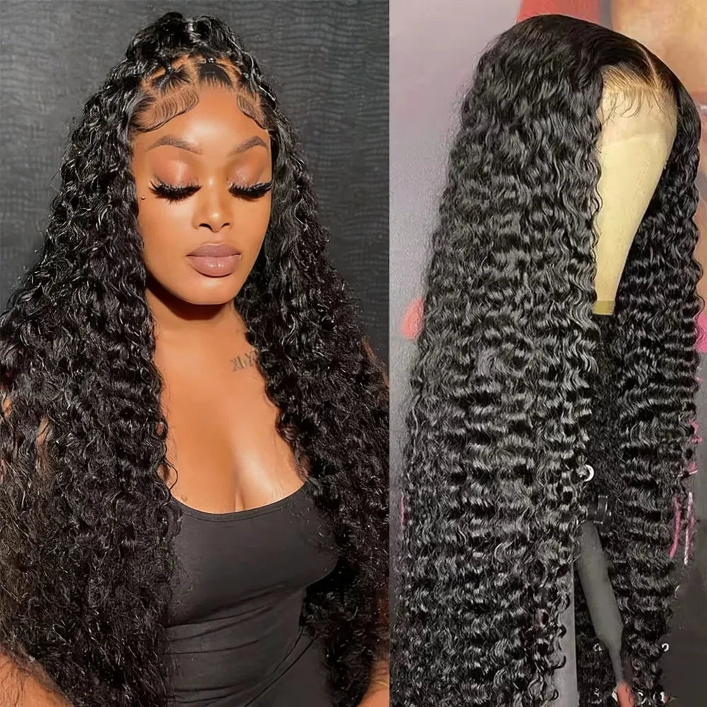 Jerry Curly Lace Front Human Hair Wig