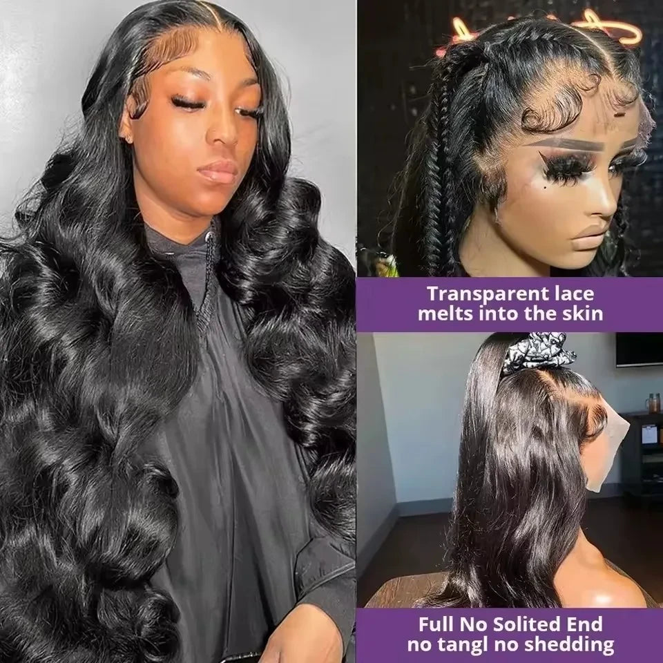 Human Hair Body Wave Lace Front Wig